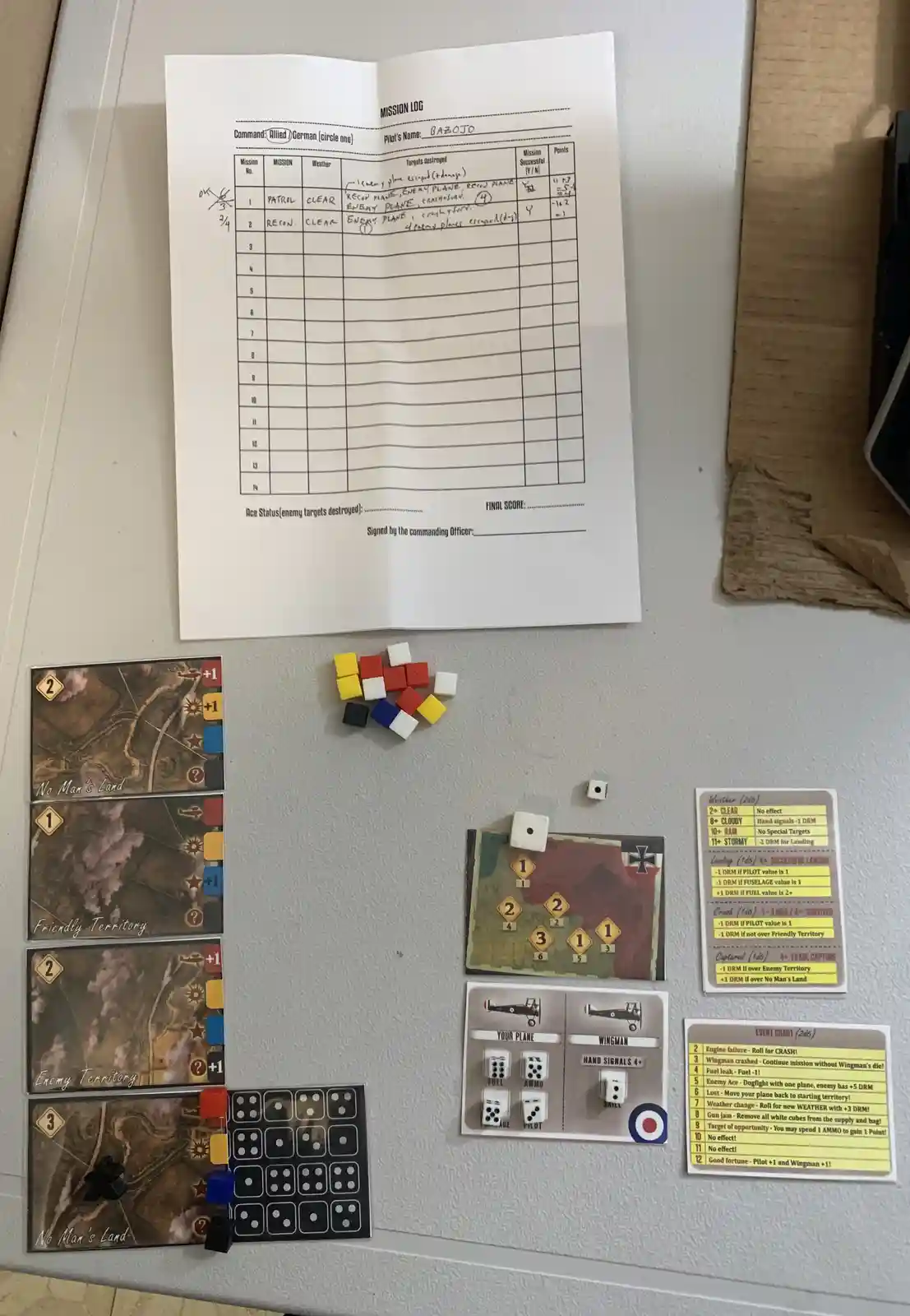 Check out these Print-and-Play games I got printed at UPS!