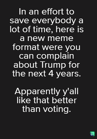 He even secured the popular vote!