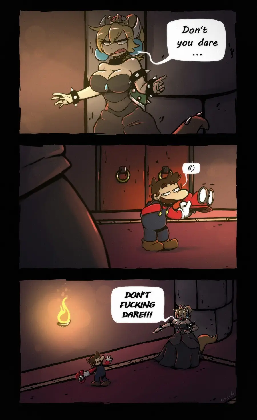 Mario's scheming for an epic next Mario Party