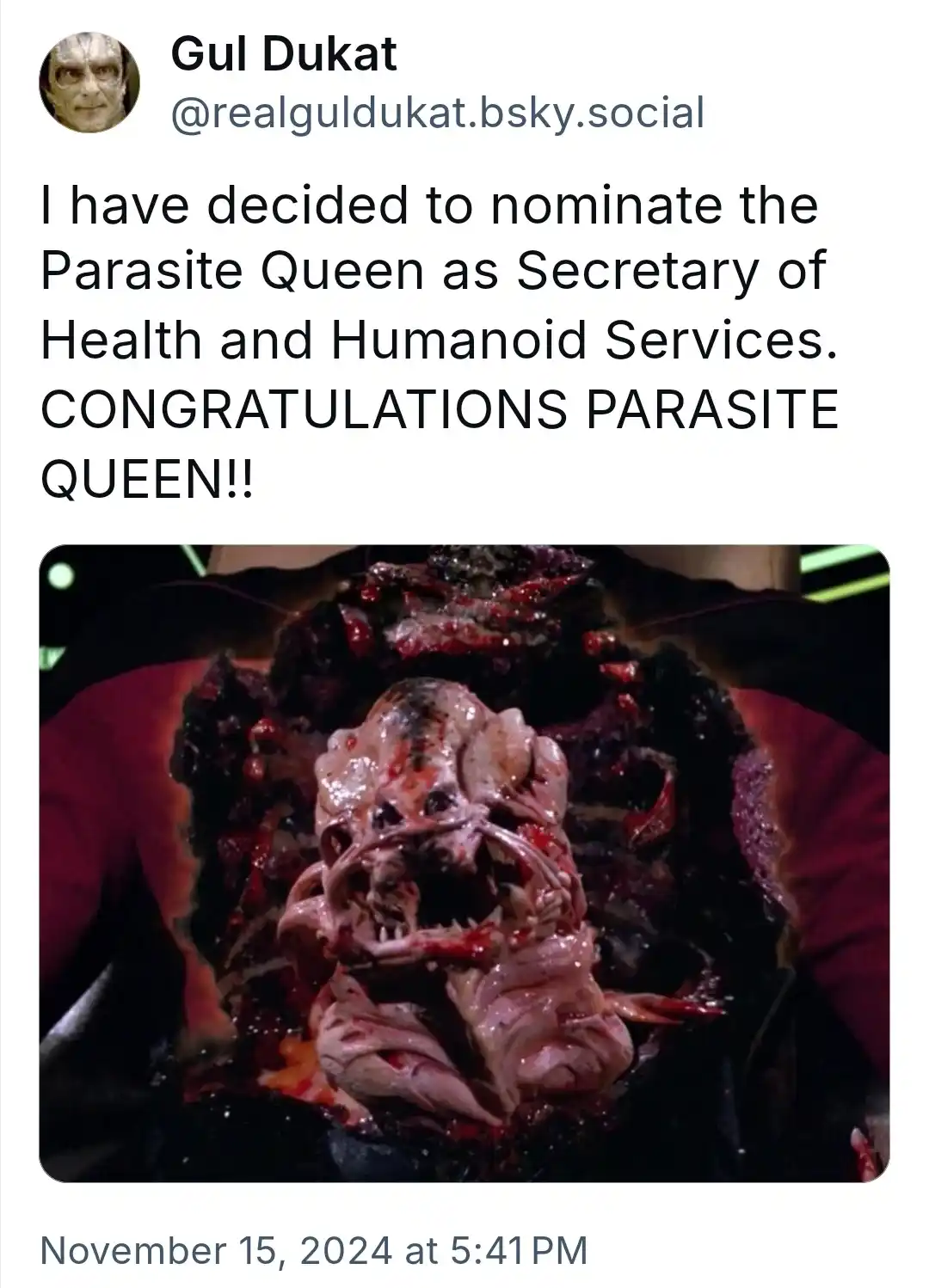 A Bold Move from the President