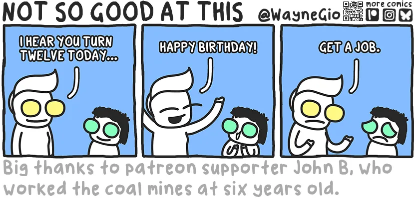 Happy Birthday! This Comic is Just for You