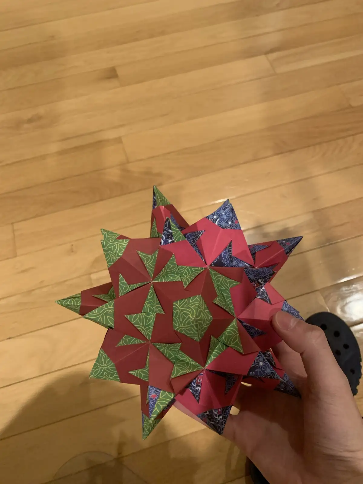 My Latest Origami Kusudama Creation