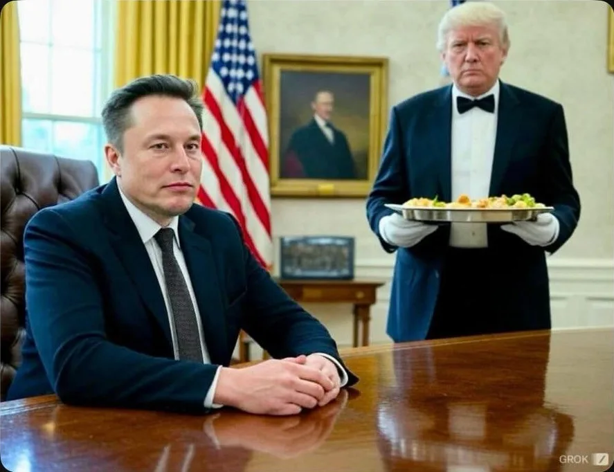 President Elon and His Trusty Sidekick