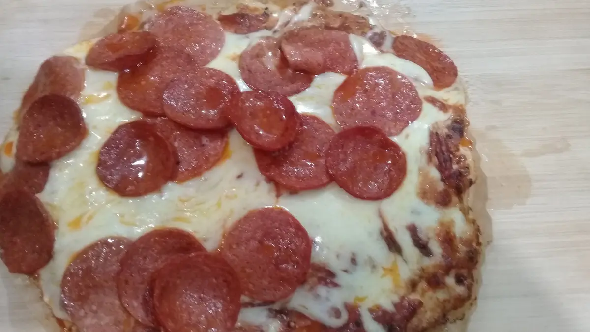 Delicious Keto Pepperoni Pizza Delight