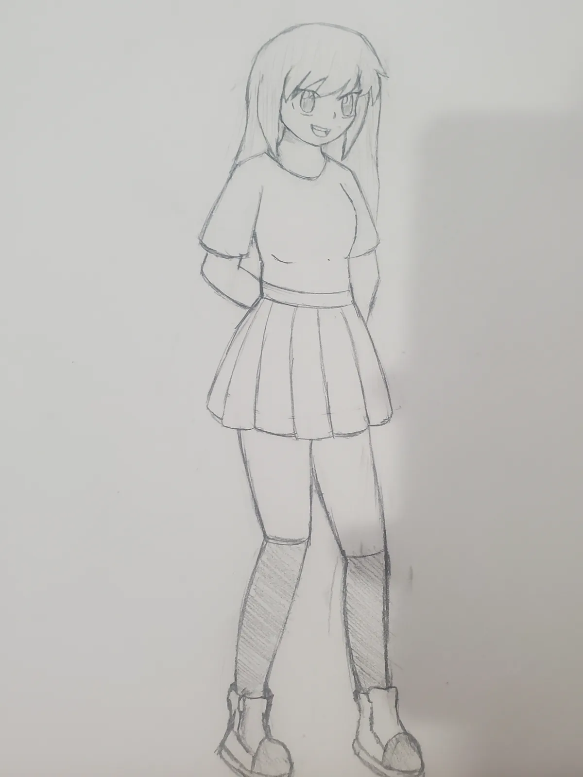 A glimpse into my 'old art' original character.