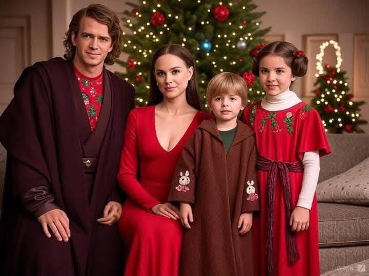 Skywalkers Sending You Merry Christmas Wishes