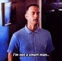 Six identical frames show a man in a blue polo shirt standing in a dimly lit room with a window behind him, repeatedly…