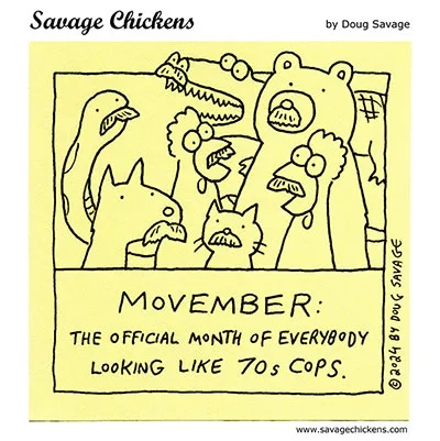 October is here, time to stock up on razors!