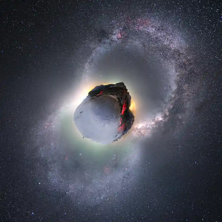 Exploring Winter and Summer on a Tiny Planet