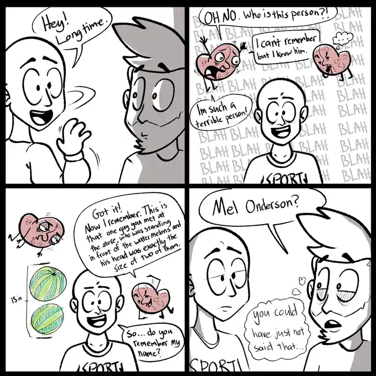 Meet the Melon Head: A Fruitful Character!