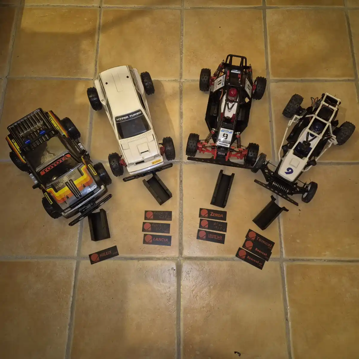 Hirobo RC car enthusiasts unite with 3D printed support files available on Makerworld!