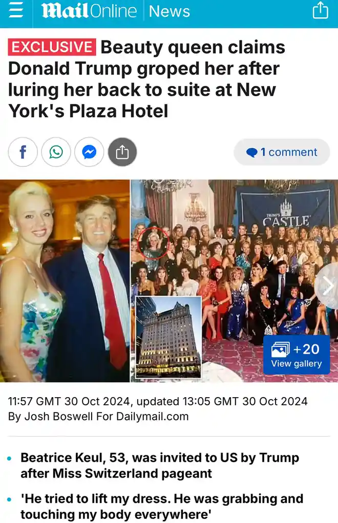 Another Controversial Claim Emerges Post-Trump