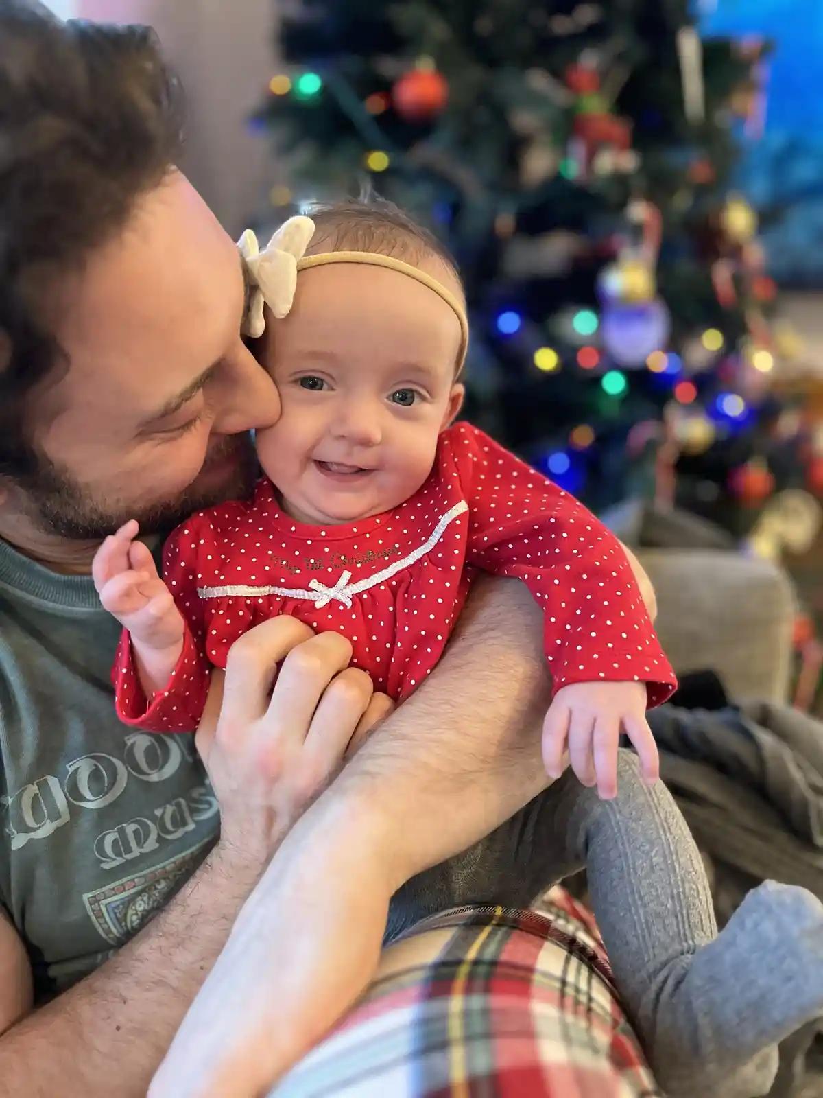 Celebrating our first Christmas with Legos galore!