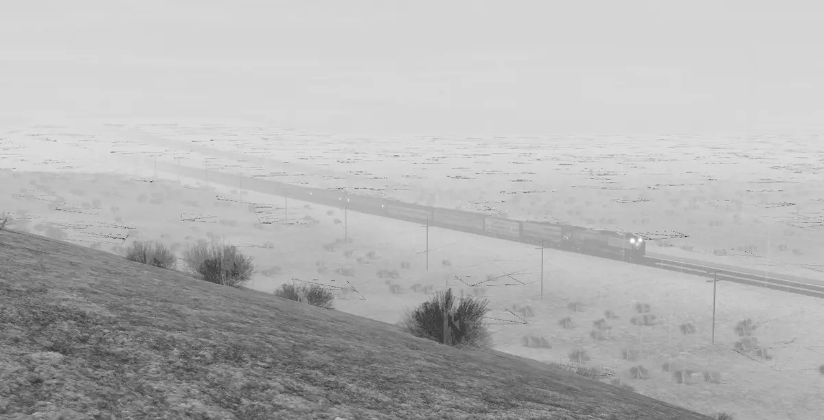 Historic Train Chasing in the Colinas Basin - Mid November 1948