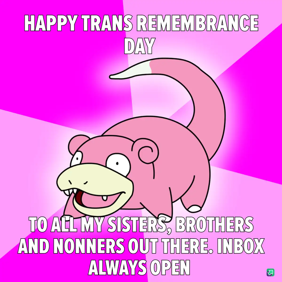 Honoring and remembering on Trans Remembrance Day