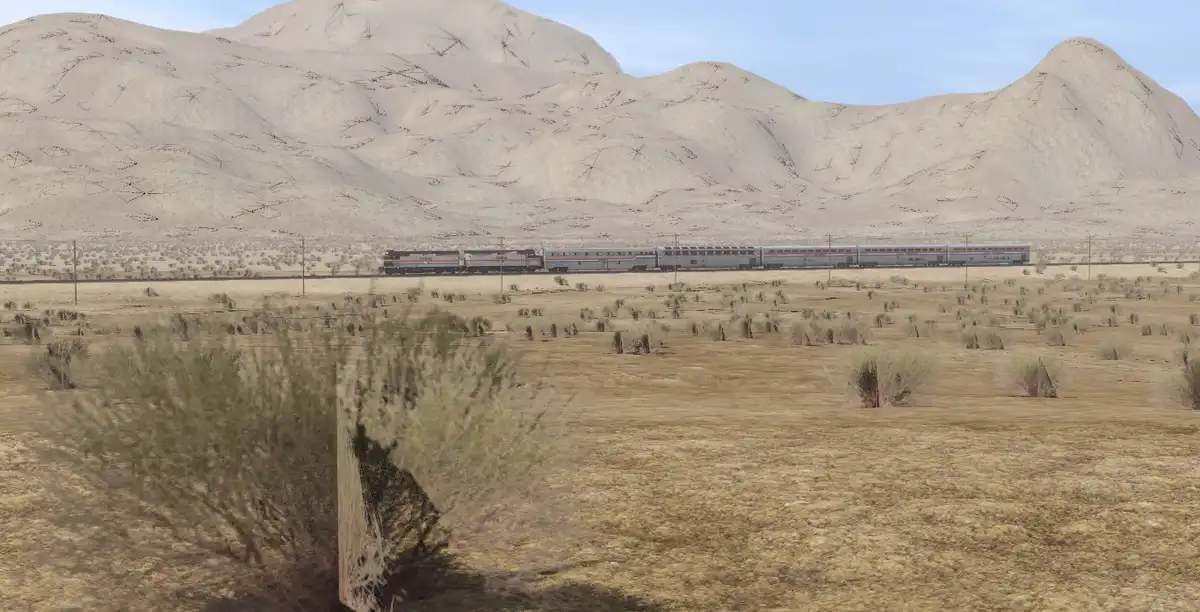 Epic Train Chase in the Colinas Basin - Mid April 1989