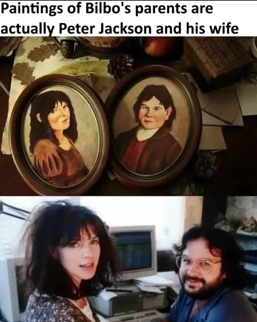 The image displays two oval portraits, resembling old-fashioned paintings of a man and a woman, placed side by side on a…