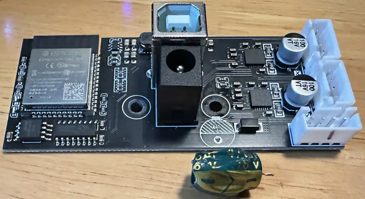 Inside the VoidMicro Laser Driver Motherboard