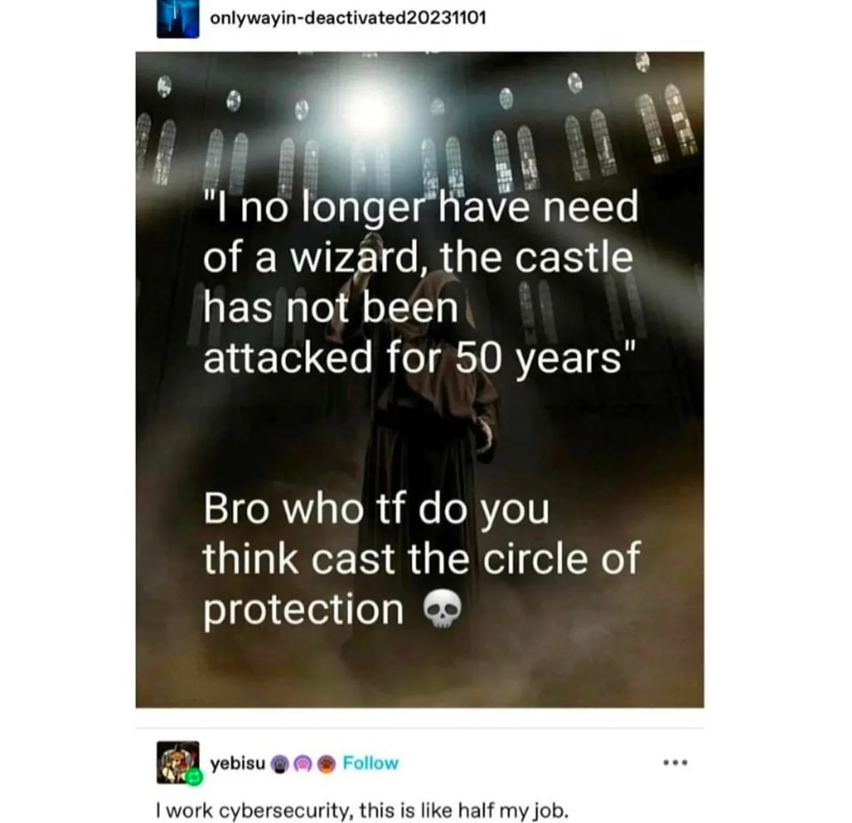 When clueless people discard the very things that protect them