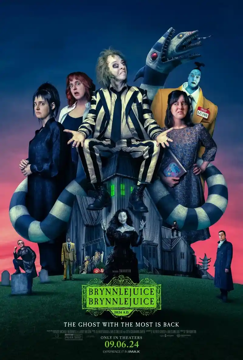 I creatively inserted myself into the iconic Beetlejuice movie poster