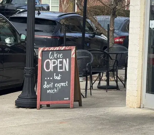Welcome to the Low Expectations Cafe: Where Average is the New Great