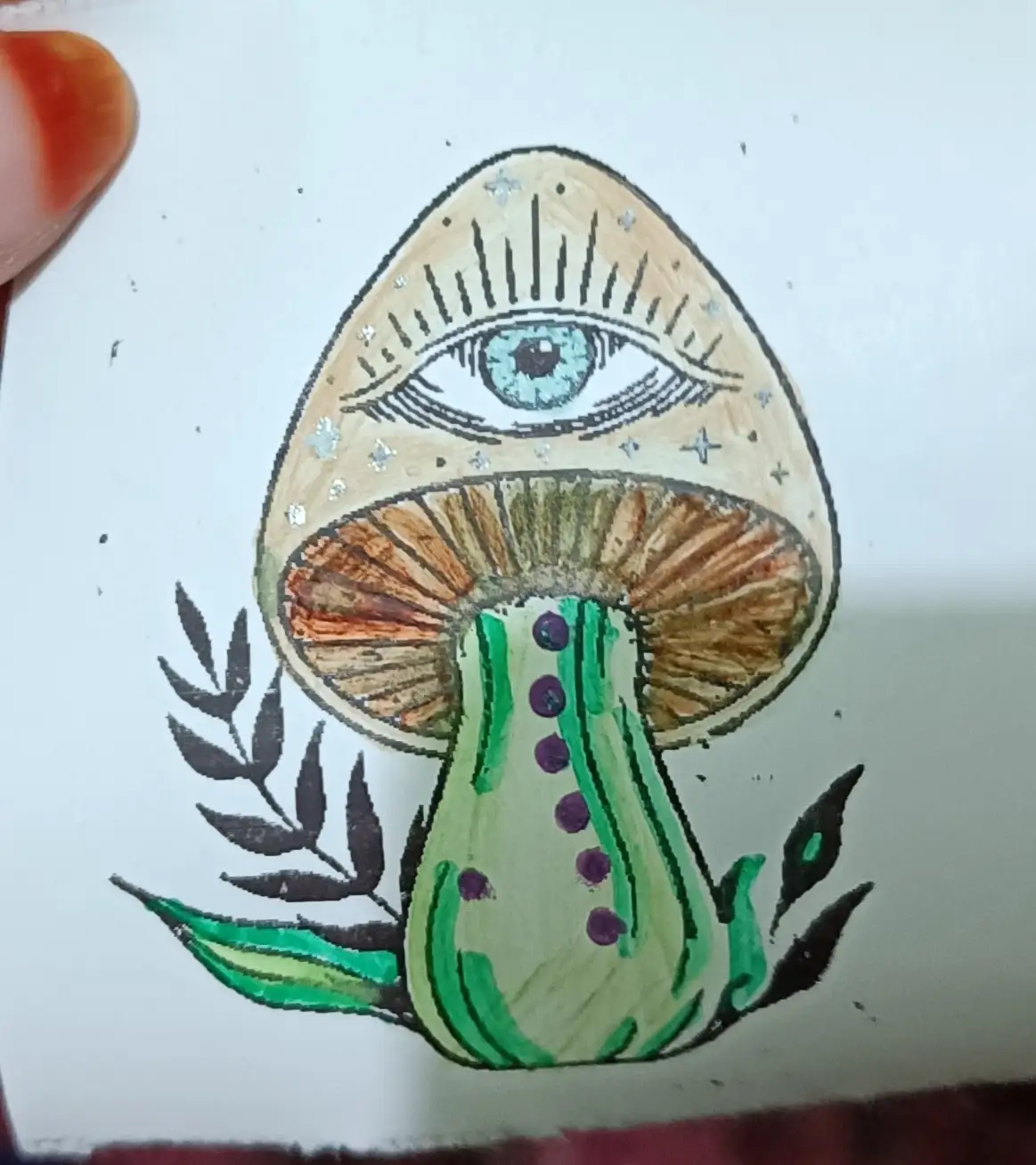 Whimsical Mushroom Motif: A Stylish Touch for Any Design