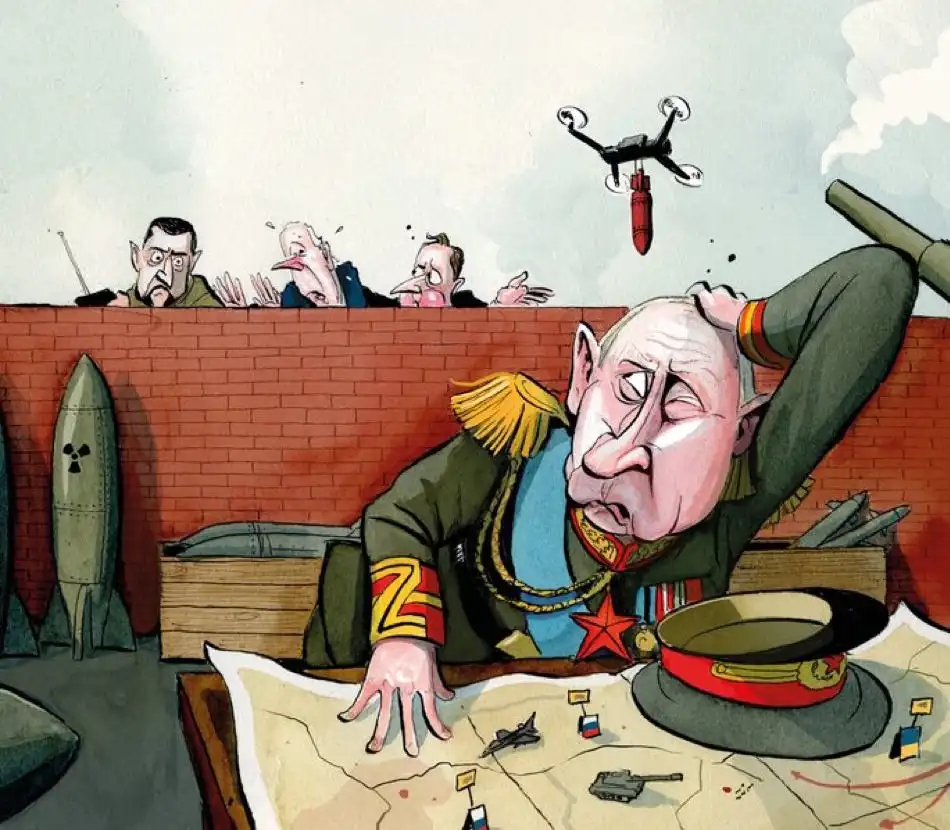 A Humorous Take on Putin: Caricature Edition