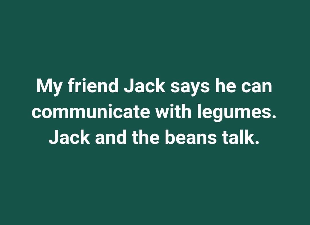 A classic joke that just won't die!