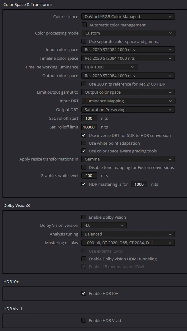 Setting Up HDR in DaVinci Resolve Studio for NVIDIA Shadowplay Clips