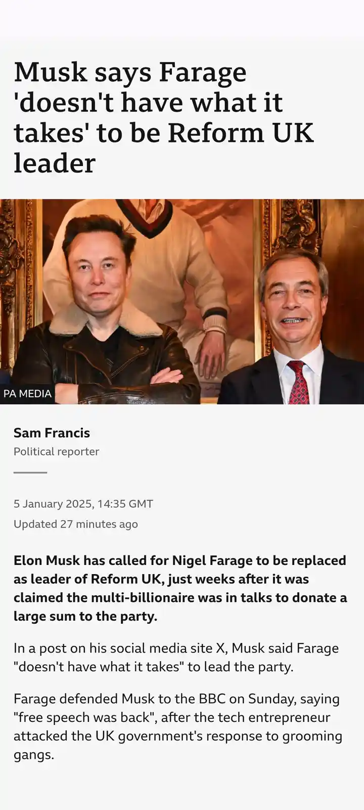 Space Karen Takes a Stand Against Farage