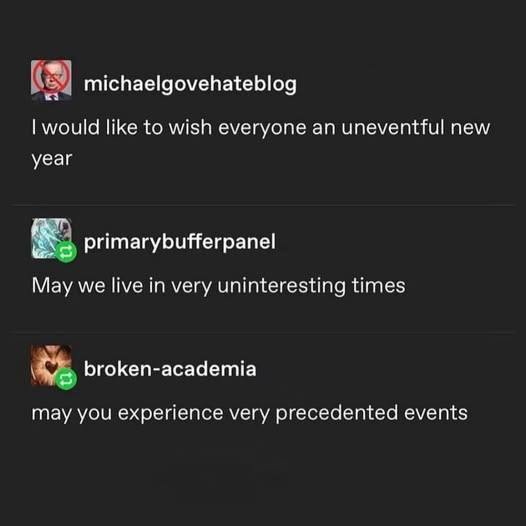 Wishing Everyone a Delightfully Boring 2025!