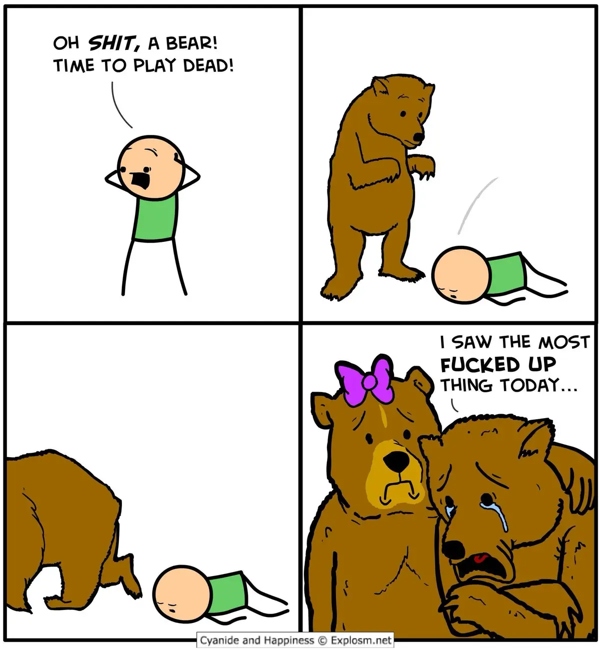 Feeling absolutely traumatized right now.