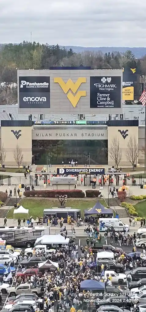 Cheering for My Mountaineers, Win or Lose—Always Love Them!