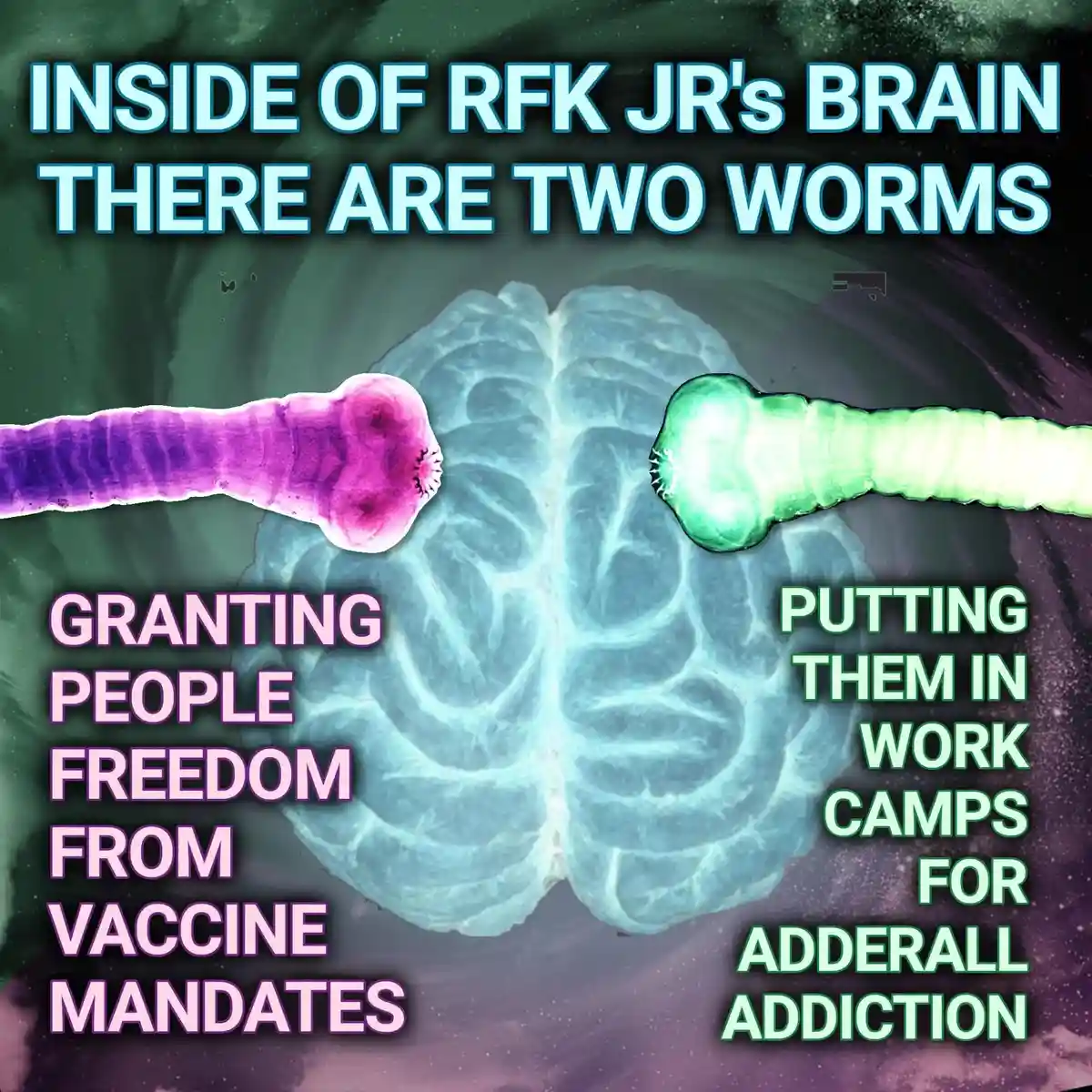 RFK's unexpected duo of worms!