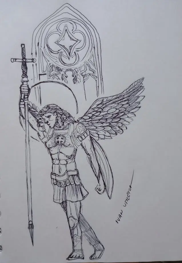 Just an angel spreading holiday cheer