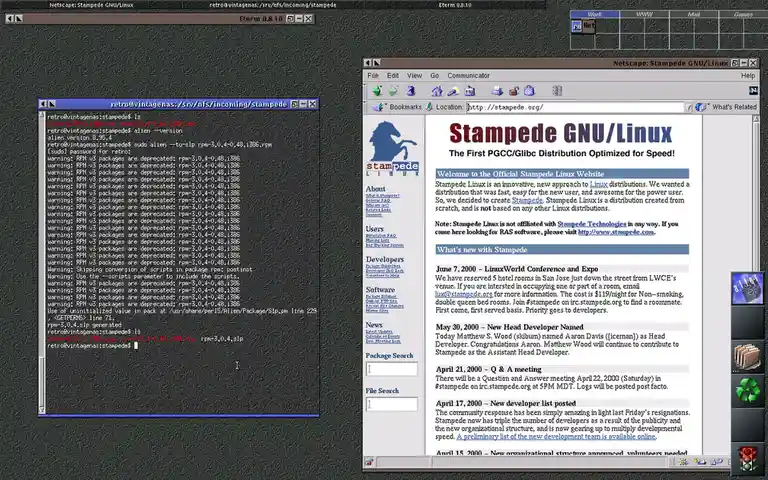 Running Alien on Stampede Linux