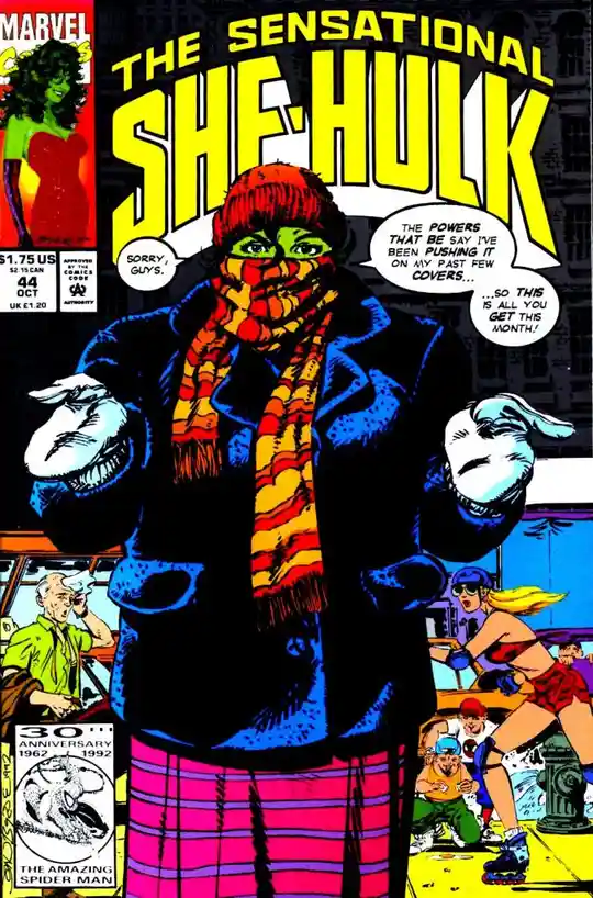 She-Hulk's Cozy Winter Coat: A Fashion Statement