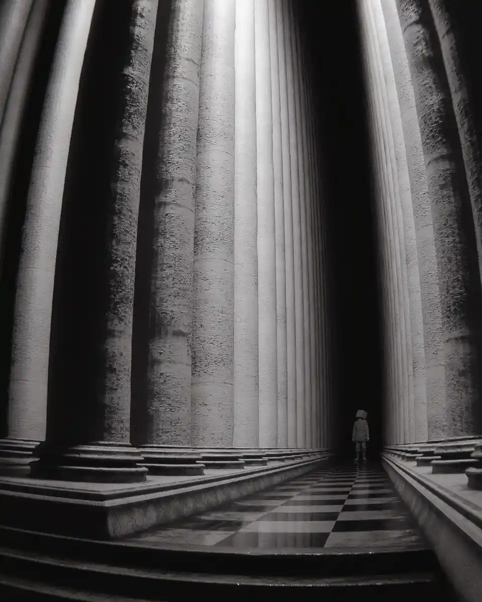 Navigating the Pillar Maze Created by Huleeb