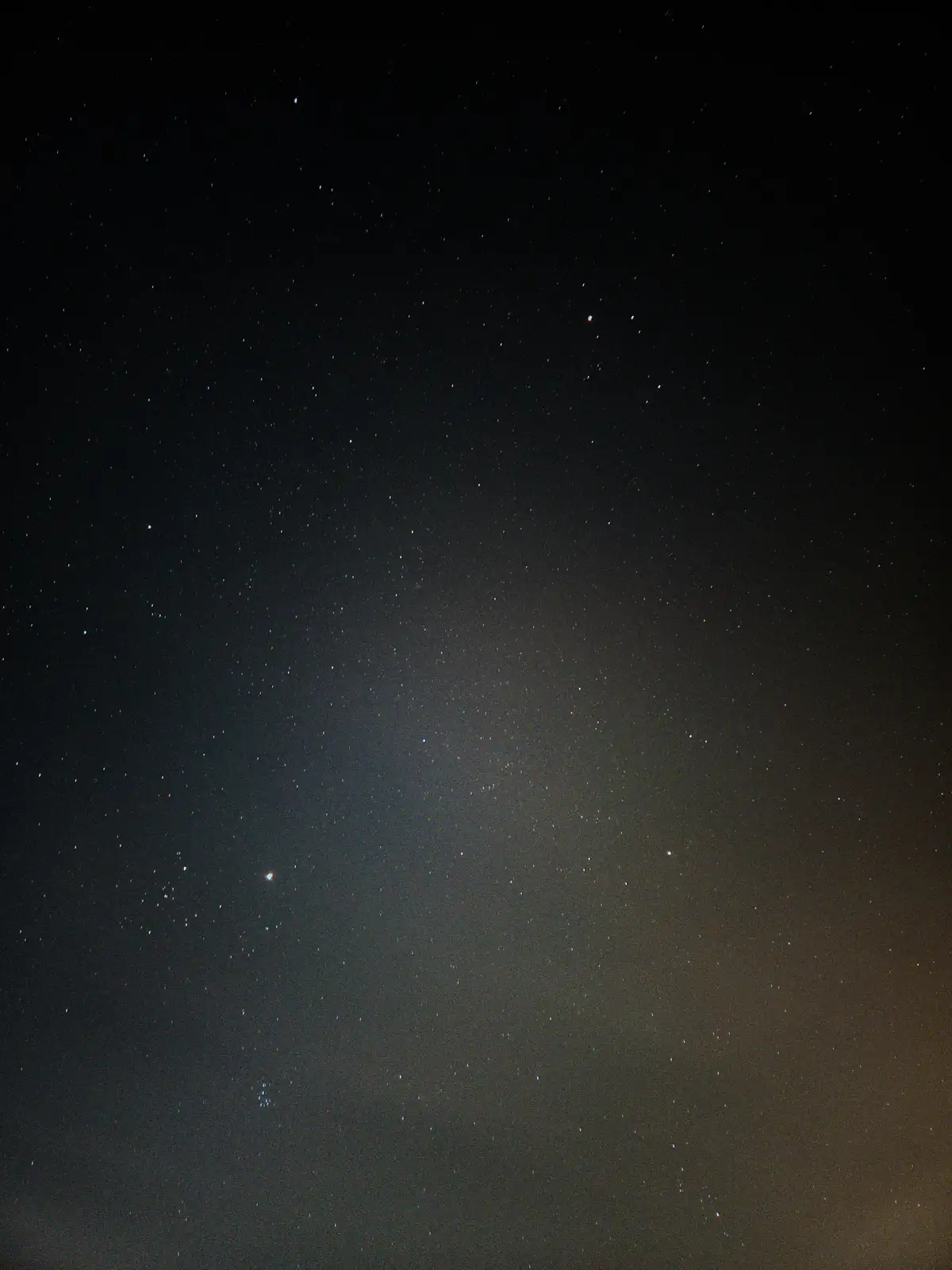 Another stunning view of Jupiter and Mars.