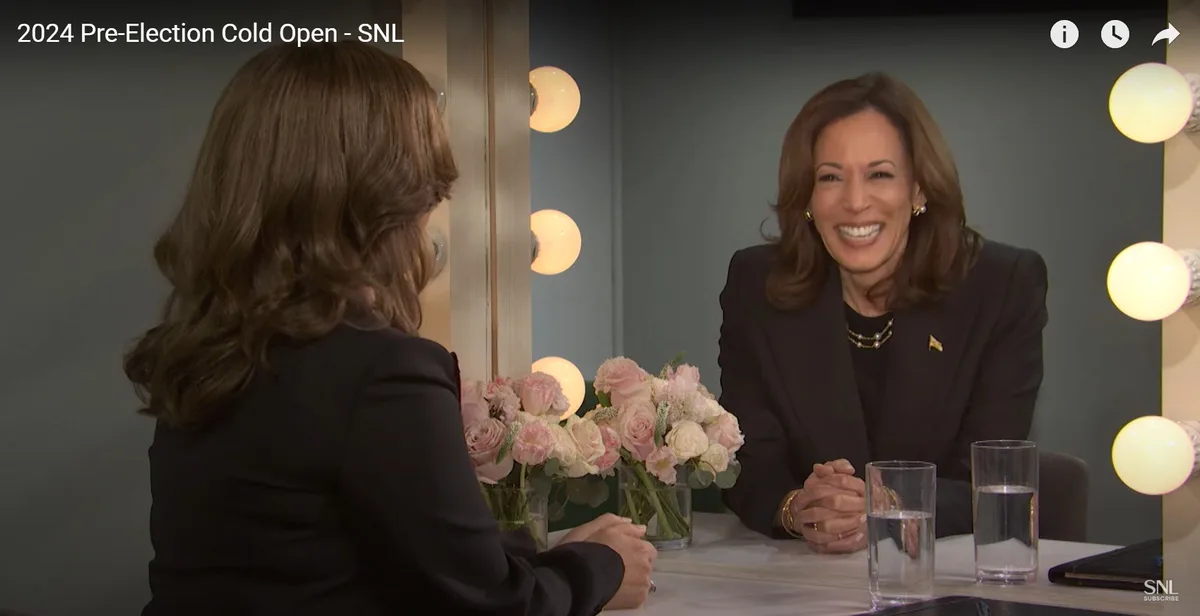 Kamala Harris Shines Bright on SNL Tonight!