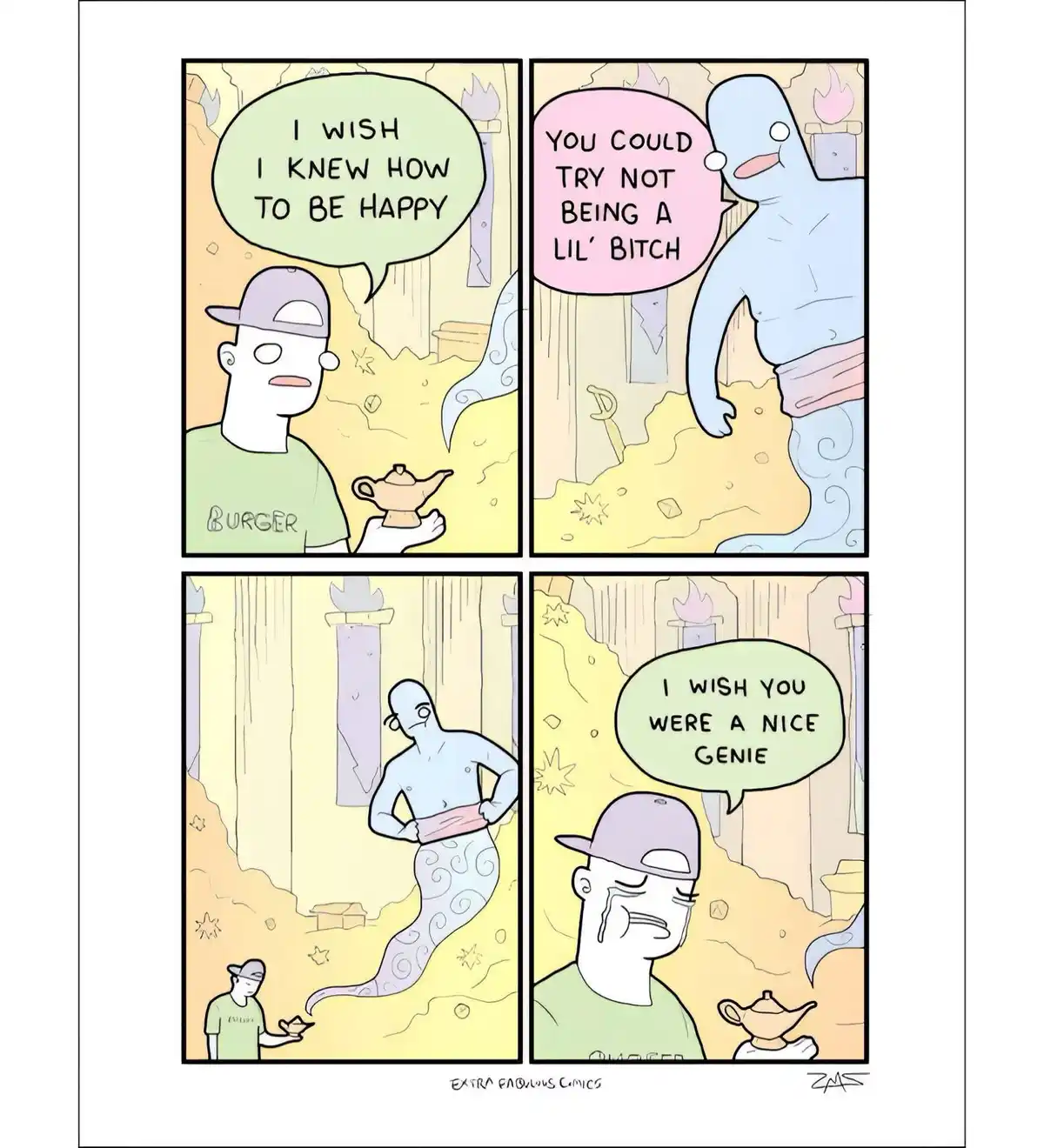 What a charming genie we have here