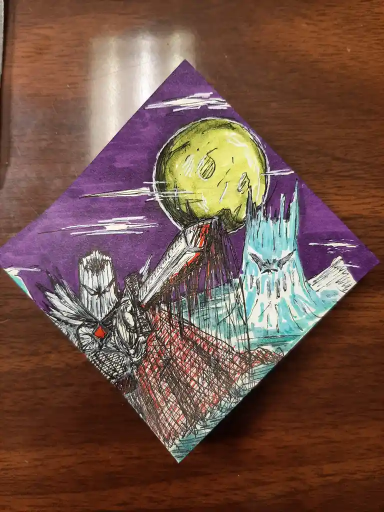 The Mischievous Post-it Note Villain