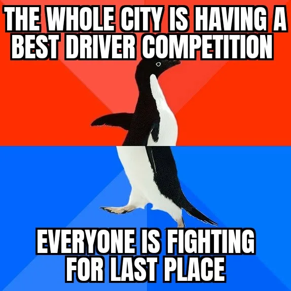 Why is driving so challenging for everyone? It can't be that hard!