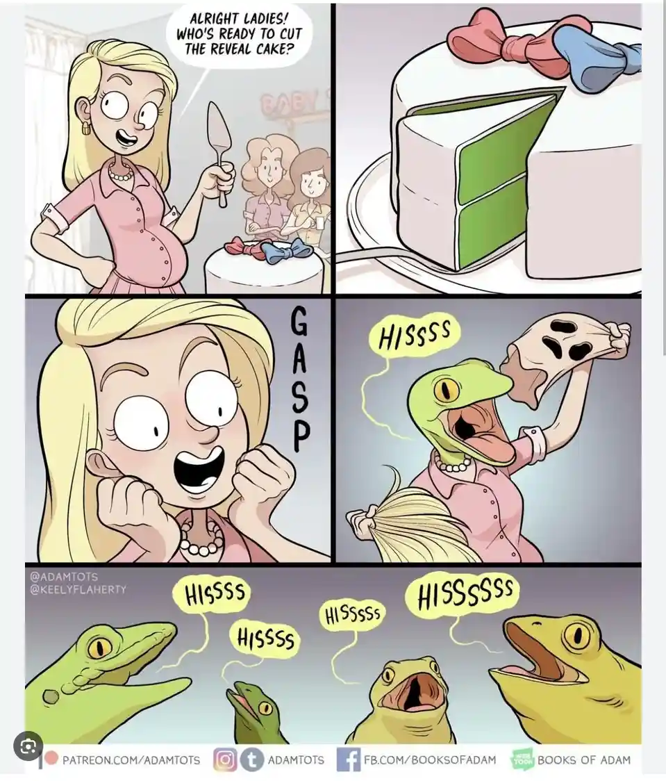 Surprise! It's a Lizard!