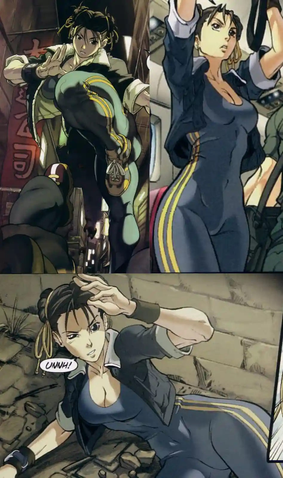 Chun-Li's Iconic Look from Street Fighter 2003