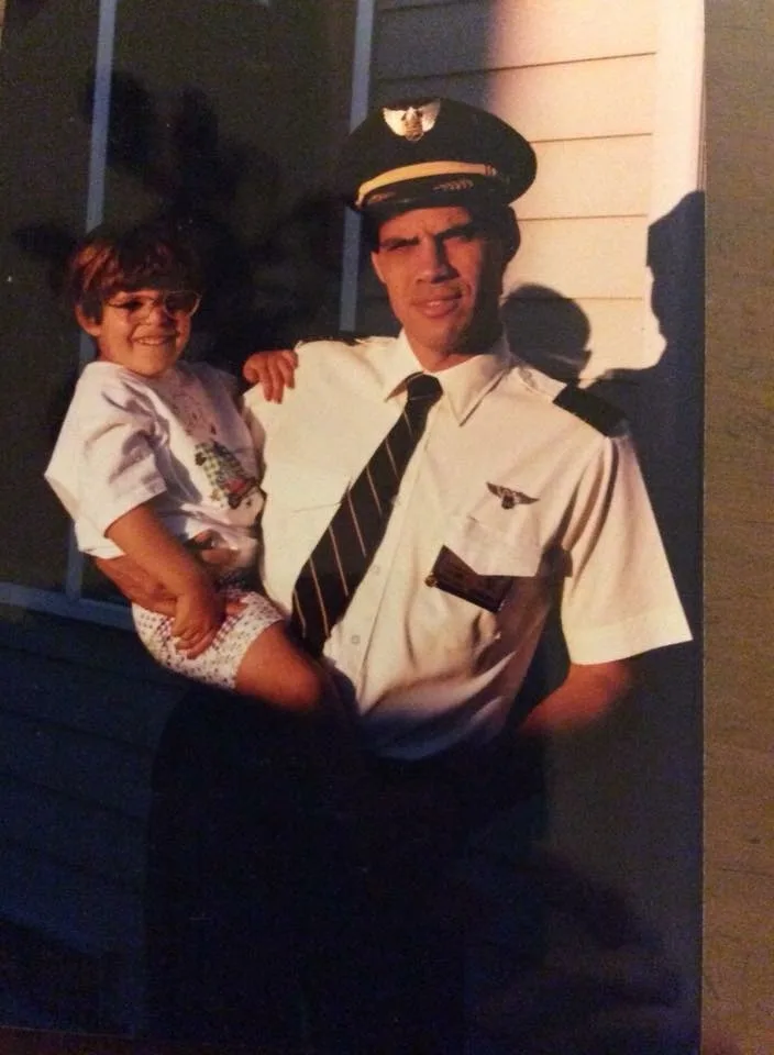 Throwback to the Early 90s: Dolly and Dad