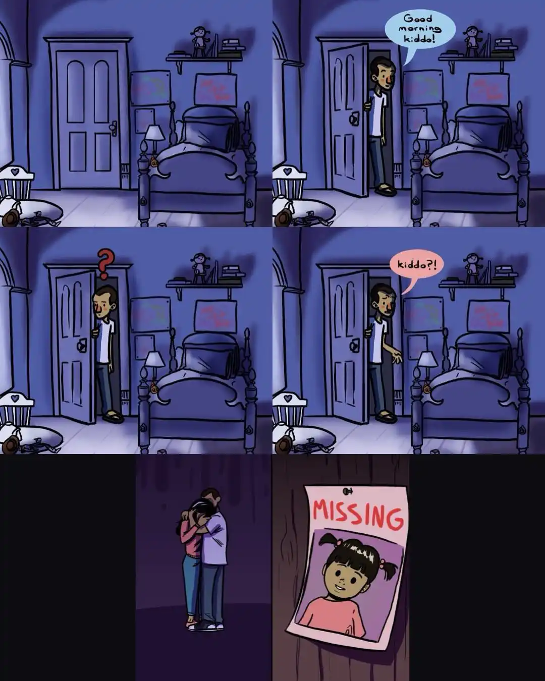 Don't panic, she'll only be gone for a few days!