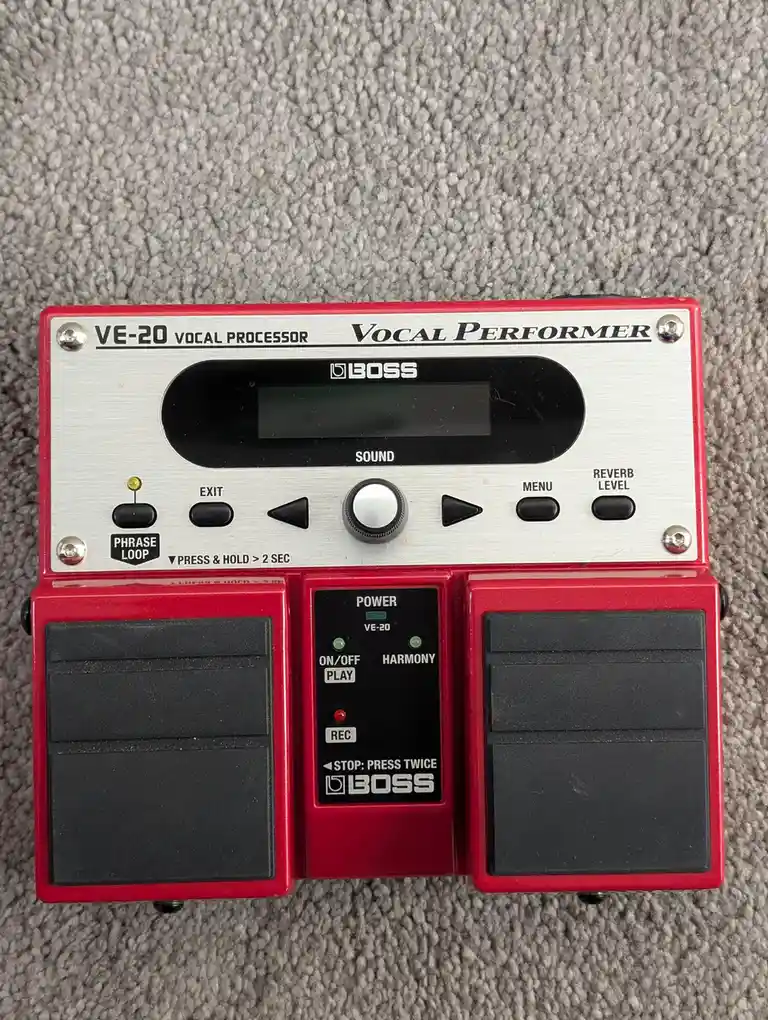 Exploring the Boss VE-20 Vocal Performer Multi-Effects Pedal