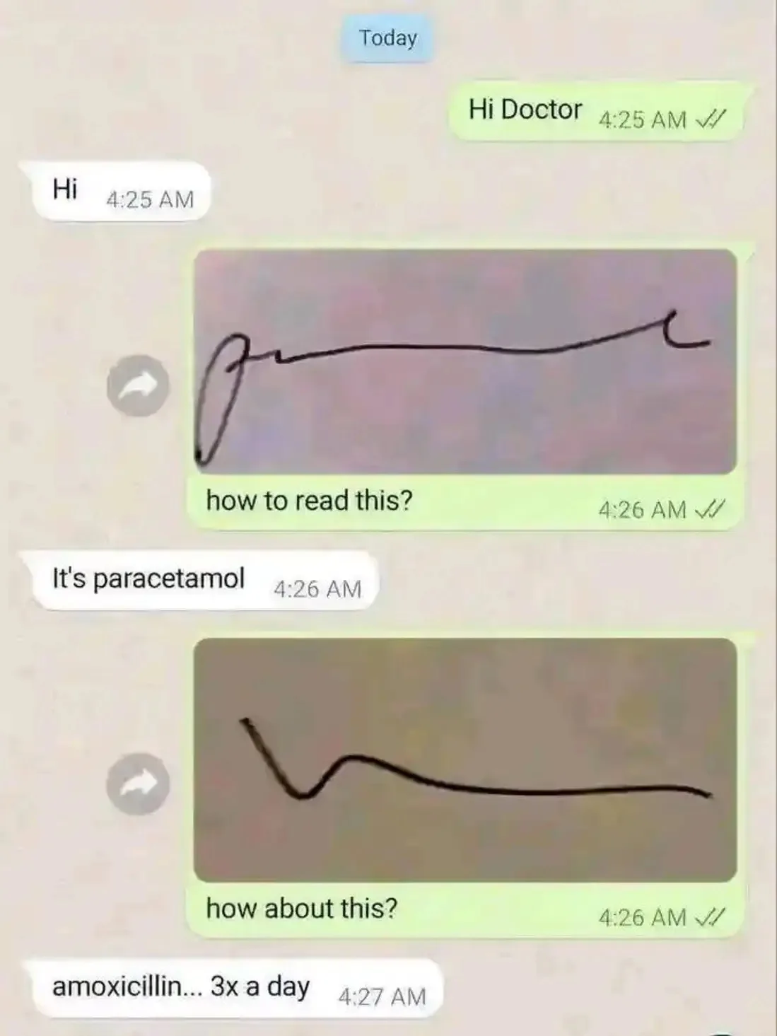 The Unique Style of the Doctor's Writing