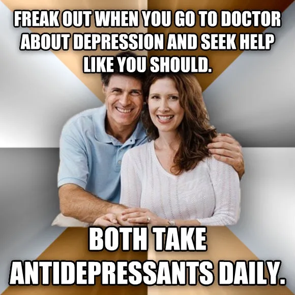 A smiling middle-aged couple, man in a blue polo shirt and woman in a white sweater, are shown with their arms around each…